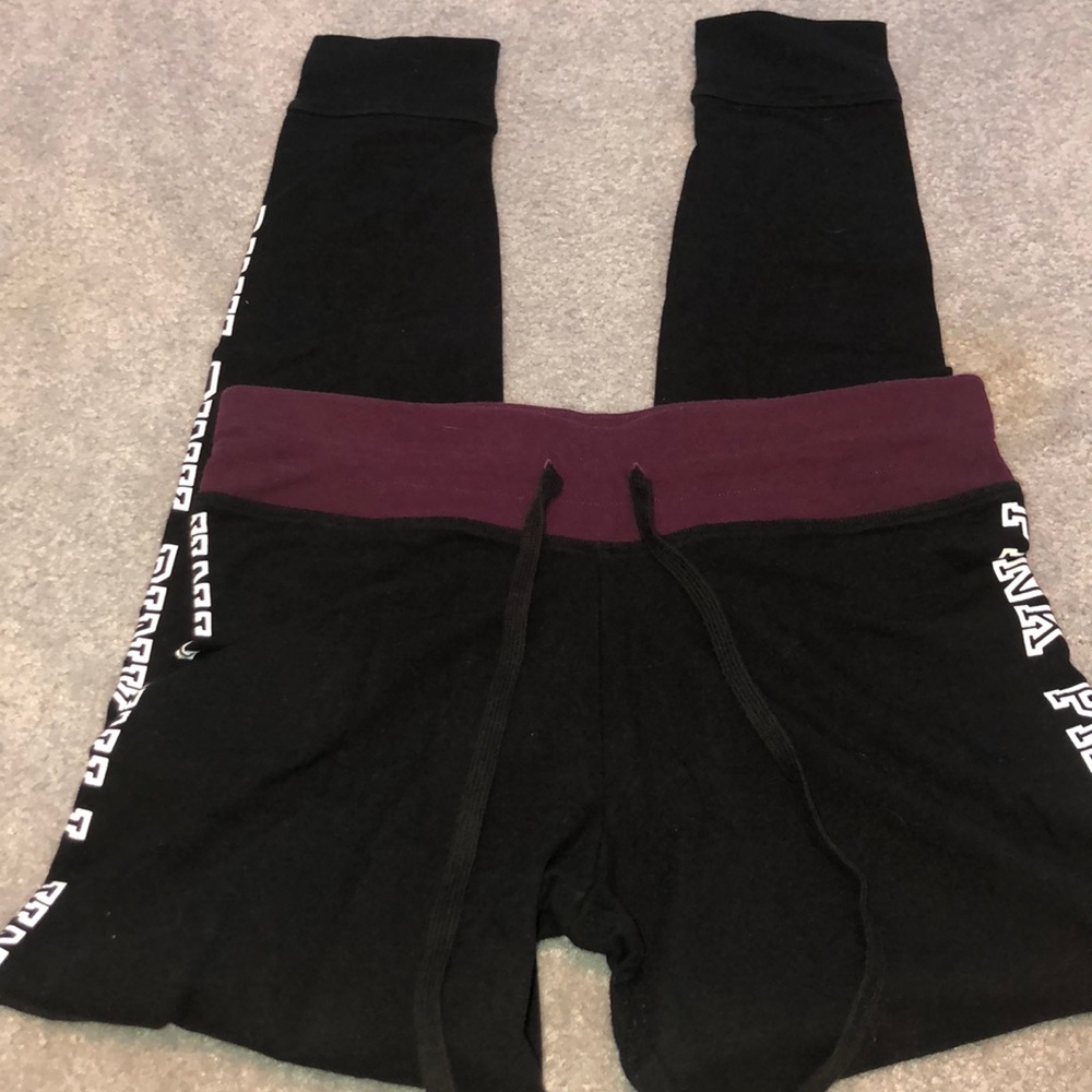 PINK maroon colored leggings
